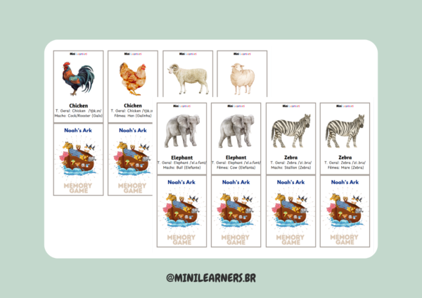 Noah’s Ark              Memory Game - Image 2